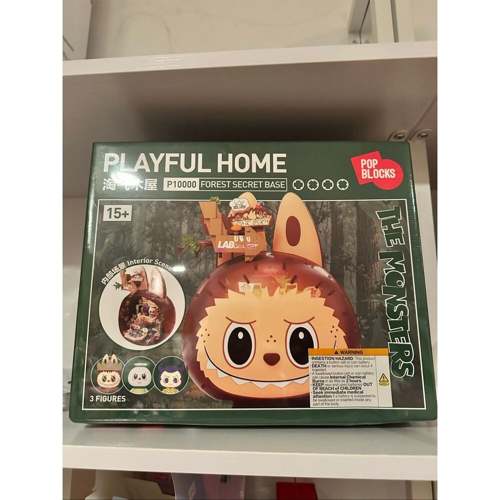 New THE MONSTERS Forest Secret Base Series Blocks